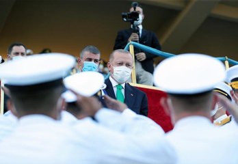 Download Video: Cumhurbaşkanı Erdoğan, MSÜ Deniz ve Hava Harp Okulu Diploma Alma ve Sancak Devir Teslim Töreni'nde konuştu: (1)