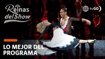 Reinas del Show: Belén Estévez y su ex pareja Waldir Felipa revivieron una sensual bachata (HOY)