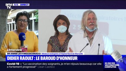 Vaccination: pour la Dr Annie Levy-Mozziconacci, "le professeur Raoult a fait des dégâts"