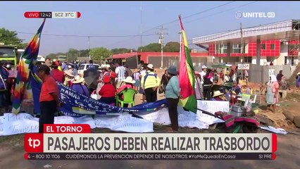 Gremiales reclaman presencia del alcalde de El Torno para levantar bloqueo en la ruta a los Valles