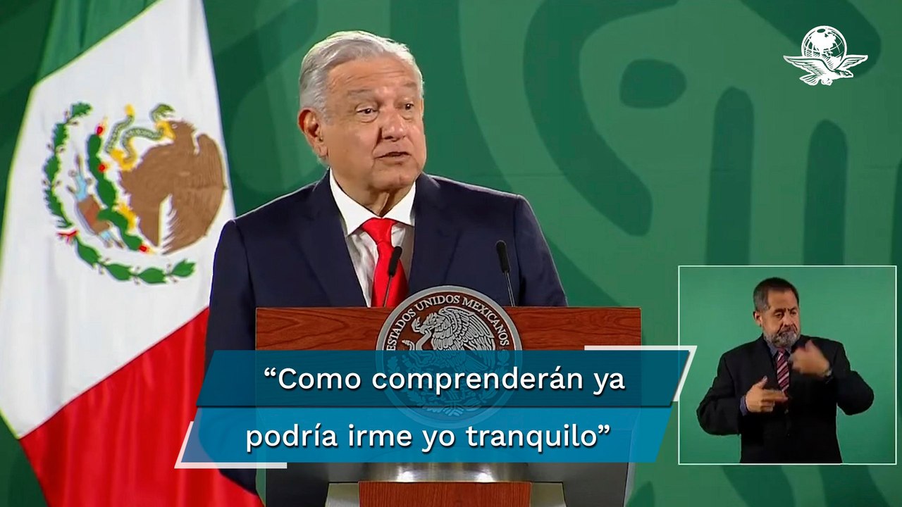 Me puedo ir con la conciencia tranquila: AMLO en vísperas de Tercer Informe de Gobierno