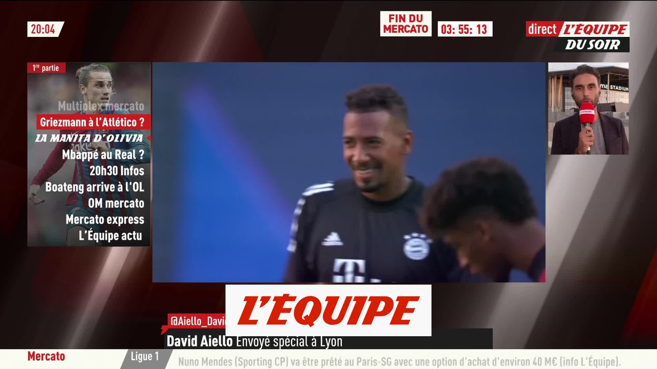 Boateng a atterri à Lyon - Foot - L1 - Transferts