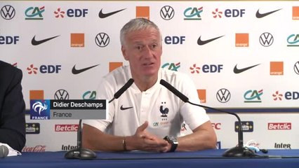 Bleus - Deschamps veut repartir de l'avant en Bosnie