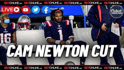 Cam Newton RELEASED by Patriots