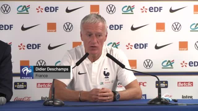 Bleus - Deschamps : Mbappé et Griezmann sont sereins
