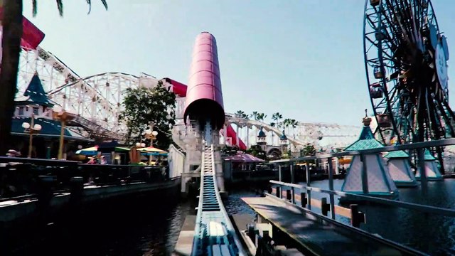 Incredicoaster (Disney's California Adventure Park) - Front Row Roller Coaster POV Video - Day Ride