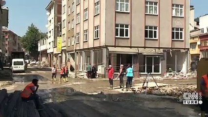 Bozkurtlu esnafa konteyner desteği