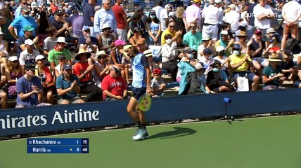 Le vice-champion olympique au tapis : Khachanov sorti par Harris