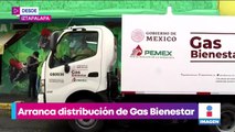 Arranca la distribución del Gas Bienestar en Iztapalapa
