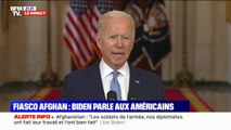 Joe Biden sur l'Afghanistan: 