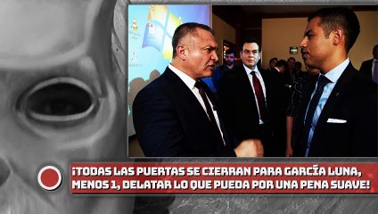 ¡Todas las puertas se cierran para García Luna, menos 1, Delatar lo que pueda por una pena suave!