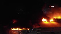 Başakşehir İkitelli Çevre Sanayi Sitesinde yangın