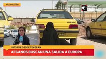 afganos buscan una salida a europa desde irán