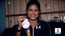 Sofía vende comida para ganar medallas; su sueño es tener una presea olímpica