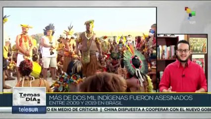 Registran incremento en número de asesinatos contra pueblos indígenas en Brasil