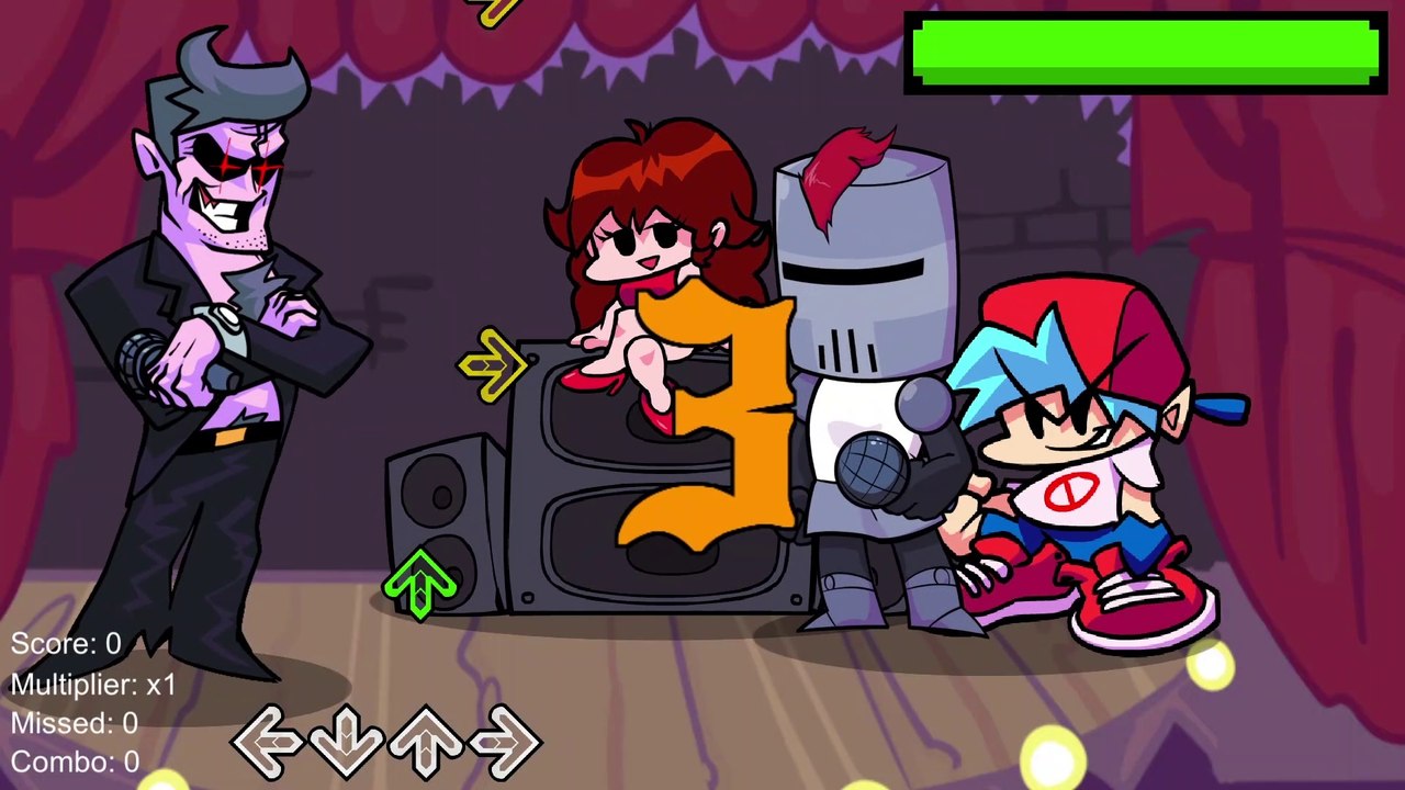 Rhythm Knights Demo (Windows, v1.0.0) V.s. Daddy Dearest (Friday Night' Funkin) (SS Rank)