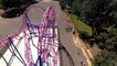 Adrenaline Peak (Oaks Amusement Park) 4K Front Row Roller Coaster POV Video - Full Ride Euro-Fighter