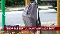 Heboh! Tas Bertuliskan Awas Ada Bom di Pinggir Jalan Kota Siantar