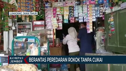Pemkab Lumajang Gencar Berantas Peredaran Rokok Ilegal Tanpa Cukai