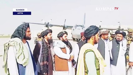 Download Video: Taliban Kuasai Bandara Kabul usai Pesawat AS Tinggalkan Afghanistan