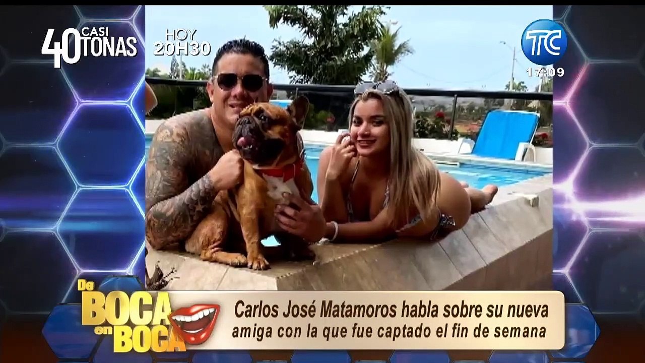 Carlos José Matamoros respondió por qué dejó de seguir a Alejandra Gavilanes