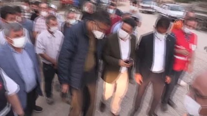 Depremle ilgili hasar tespit çalışmaları yürütülüyor