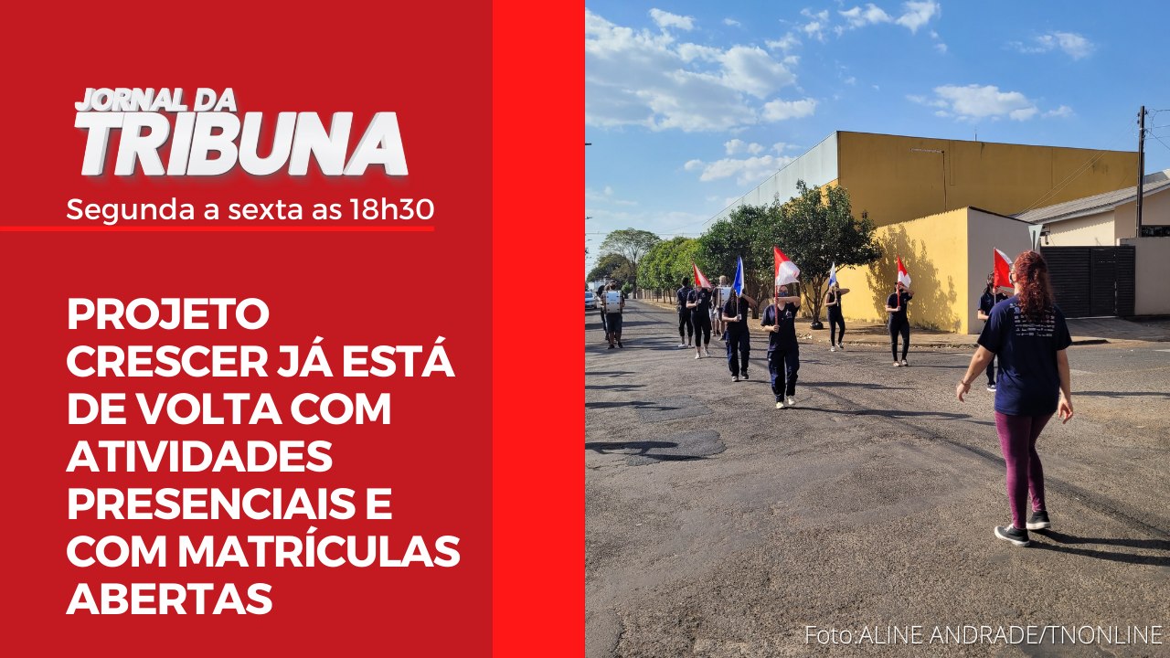 PROJETO CRESCER DE ARAPONGAS JÁ ESTÁ DE VOLTA COM ATIVIDADES PRESENCIAIS E COM MATRÍCULAS ABERTAS