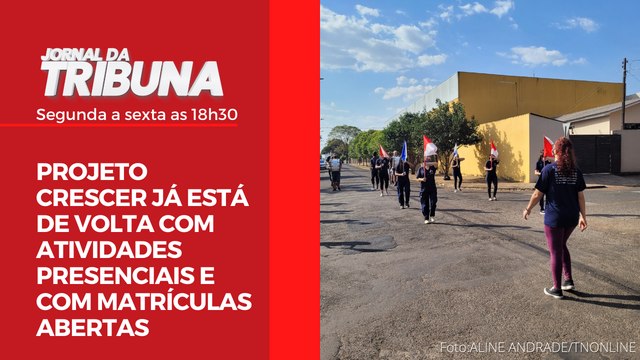 PROJETO CRESCER DE ARAPONGAS JÁ ESTÁ DE VOLTA COM ATIVIDADES PRESENCIAIS E COM MATRÍCULAS ABERTAS