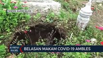 Belasan Makam Covid-19 Ambles di Parepare