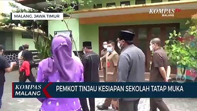 Sekolah Tatap Muka Segera Dimulai, Wali Kota Malang Tinjau Kesiapan Sekolah