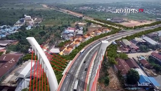 Jembatan Melengkung Pertama di Indonesia, Jembatan Alalak Baru Jadi Ikon Kalimantan Selatan