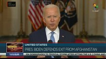 FTS 18:30 31-08: Biden supports withdrawal of Troops in Afghanistan