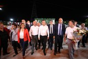 CHP Grup Başkanvekili Özgür Özel, Hatay Erzin'de partililerle buluştu