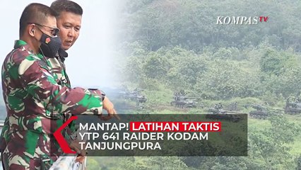 Mantap Menggelegar! Latihan Taktis YTP 641 Raider Kodam Tanjungpura