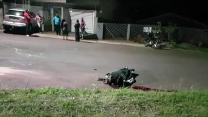 Homem morre atropelado por carro na Avenida das Pombas, no Bairro Floresta
