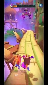 Oxide Robo Neo Cortex Battle Run Gameplay On The Great Gate - Crash Bandicoot: On The Run!