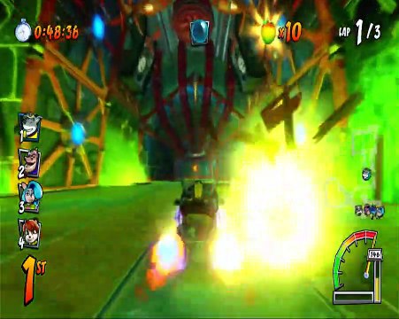 N. Gin Labs Nintendo Switch Gameplay - Crash Team Racing Nitro-Fueled