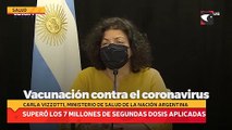 Argentina superó el objetivo de aplicar 7 millones de segundas dosis de las vacunas contra el Covid-19 en agosto