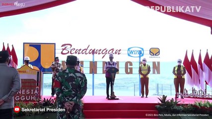 Resmikan Bendungan Kuningan, Ini Target Jokowi