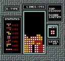 Tetris NES - A-Type - Level 5 Start