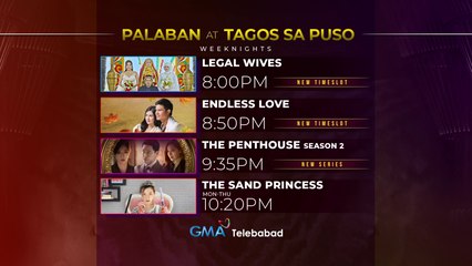 GMA Telebabad: Palaban at tagos sa puso