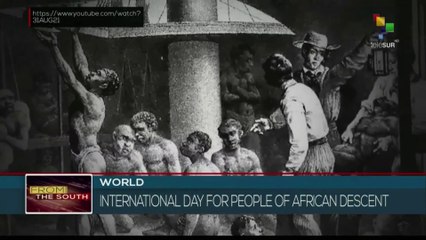 World: International Day of Afro-descendants celebrated for the first time