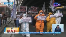 Ilang healthcare workers, nagsagawa ng malawakang kilos protesta | BT