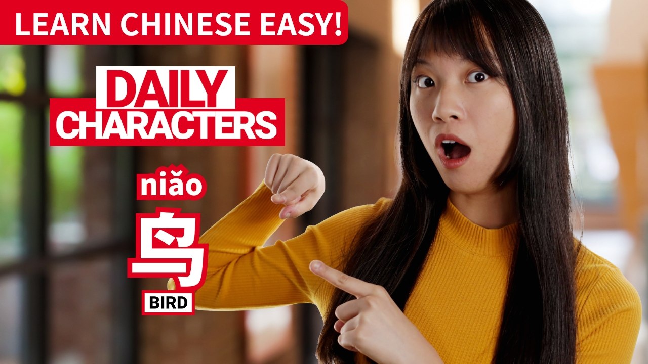 Daily Characters with Carly | 鸟 niǎo | ChinesePod