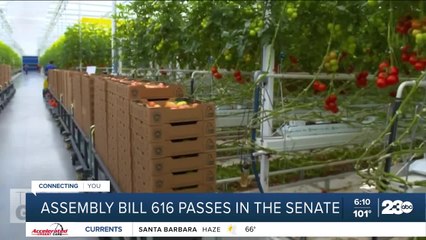 Officials discuss the passing of agriculture workers bill, AB6-16