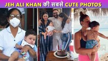 Kareena & Saif's Son Jeh Ali Khan's SUPER CUTE Photos From Mumbai To Maldives