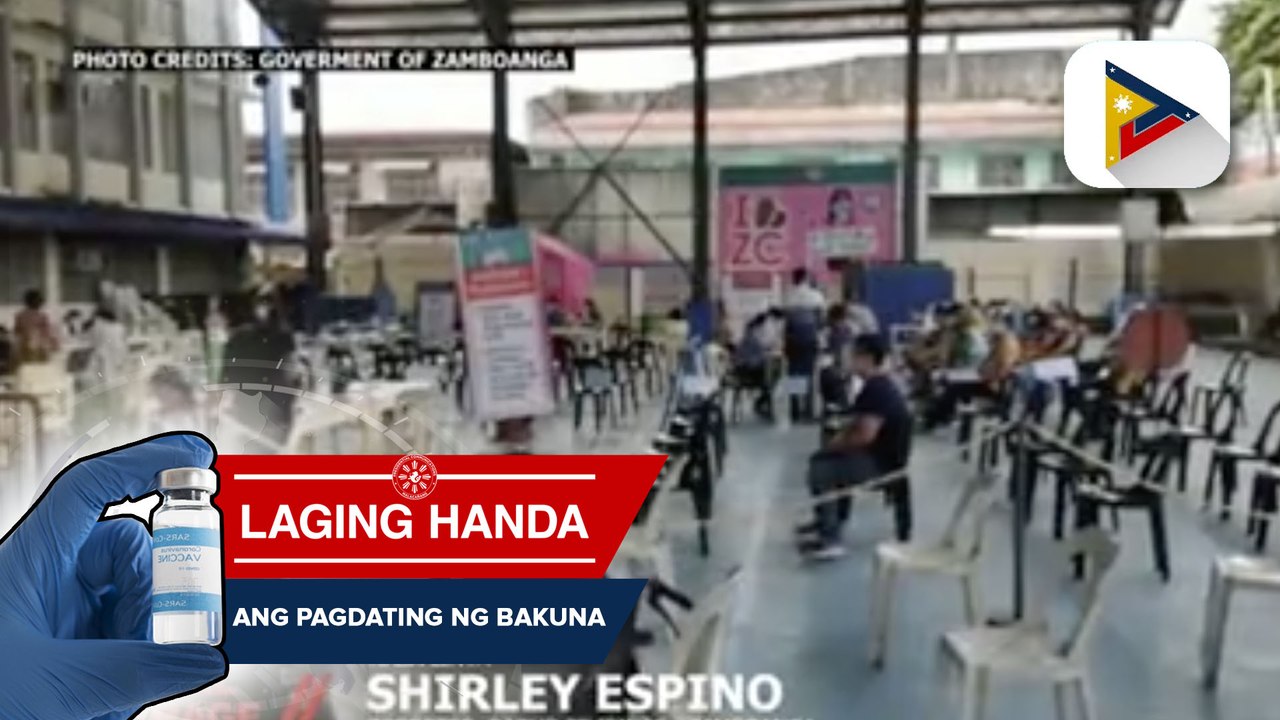 Bilang ng mga nabakunahan laban sa COVID-19 sa Zamboanga City, higit 124K na
