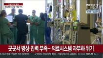 美 중환자실 포화 상태…병실 없어 차에서 치료받기도