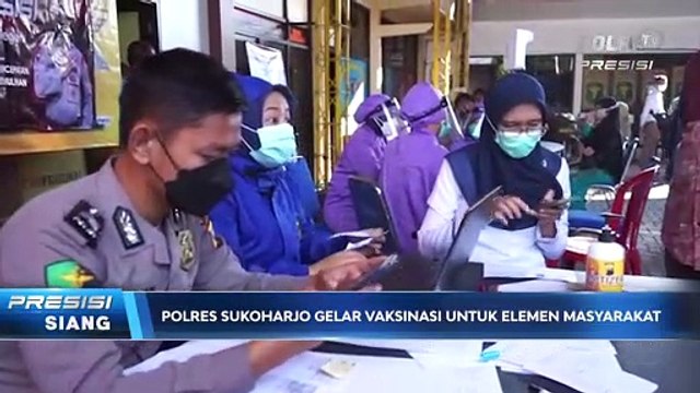 Jemaat Gereja GKI Kartasura Ikuti Vaksinasi Dosis 2 di Polres Sukoharjo
