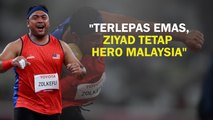 Terlepas emas, Ziyad tetap hero Malaysia